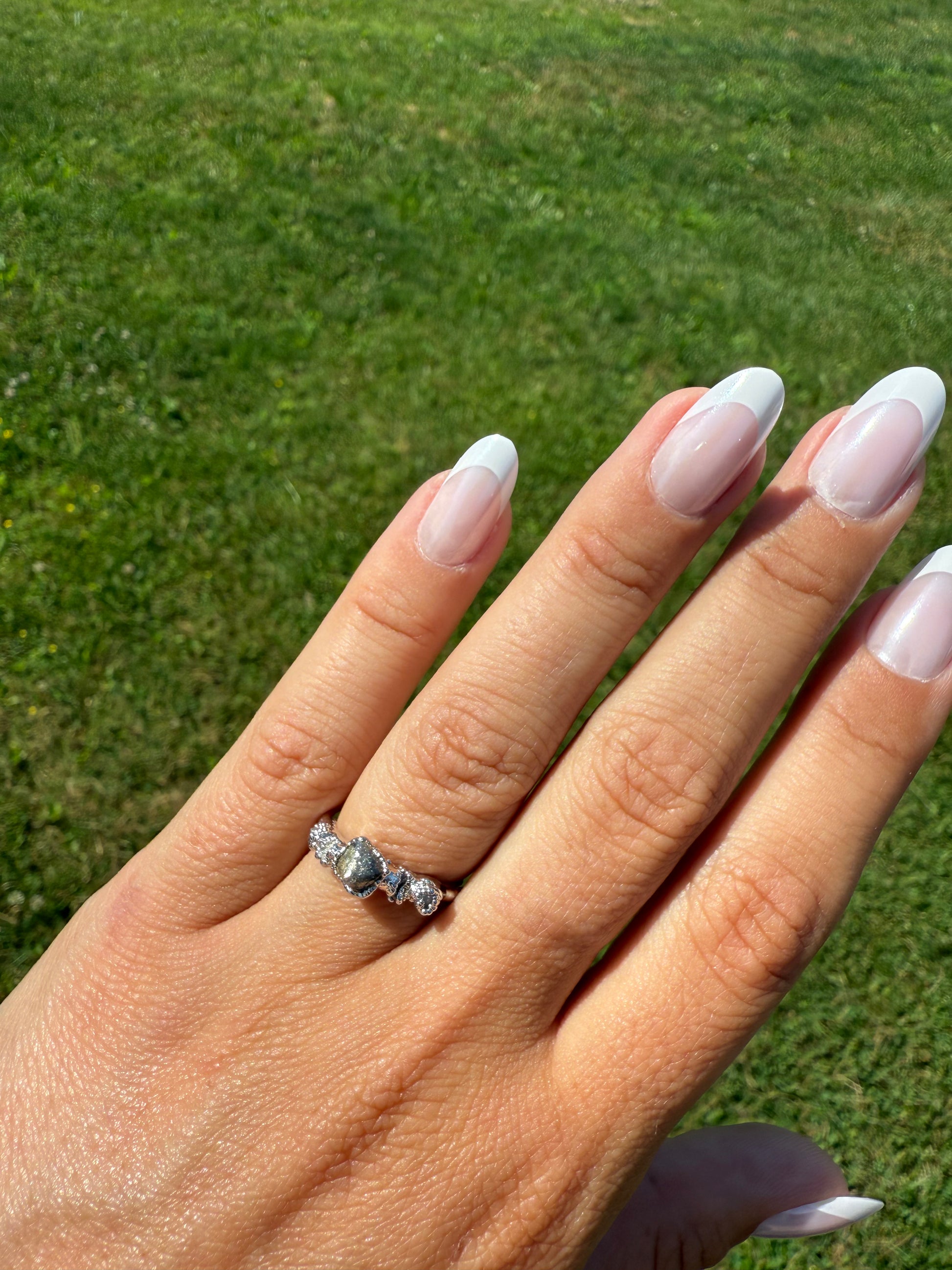 Five Stone Diamond Engagement White Gold
