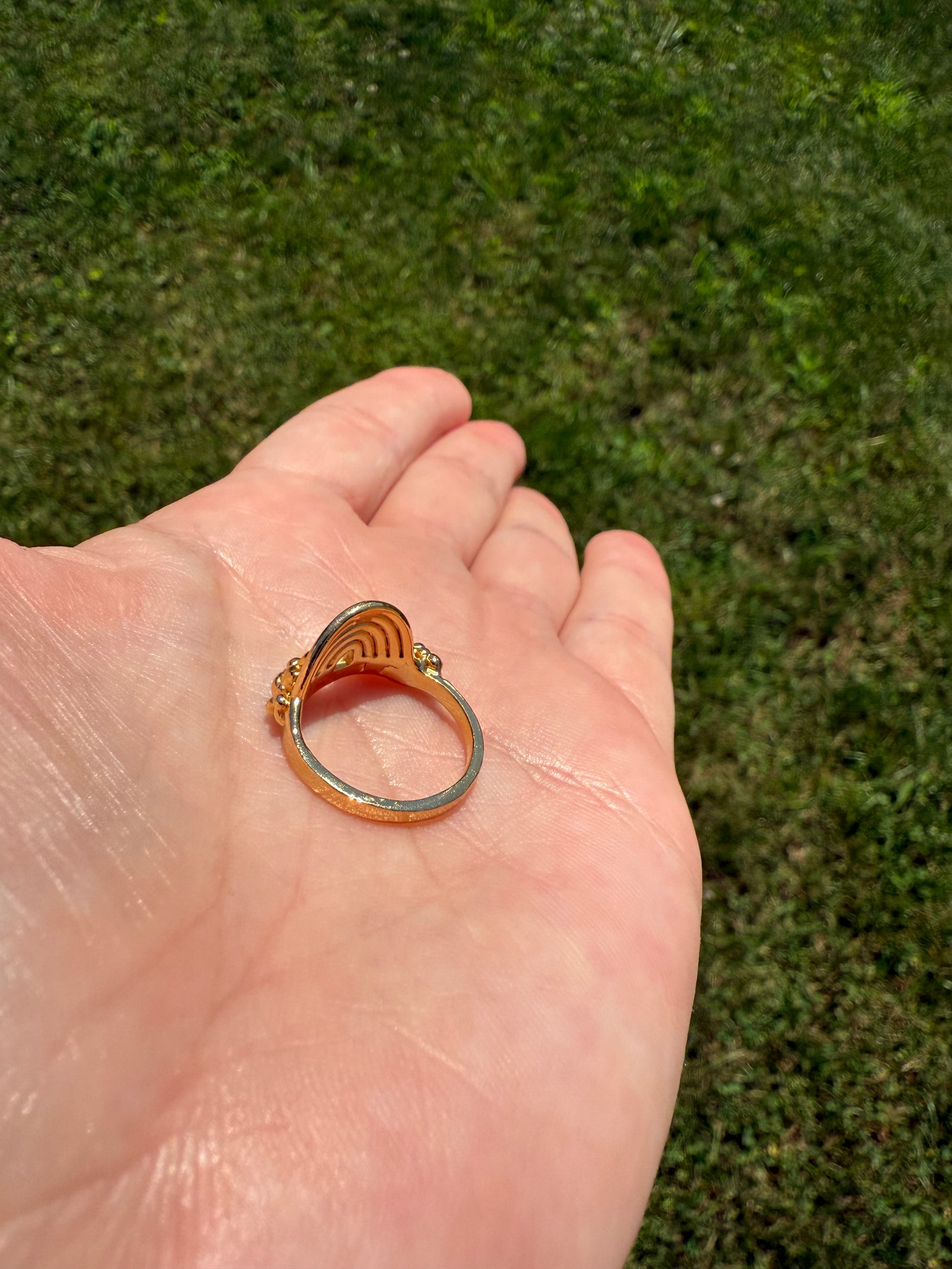 Diamond Rainbow Ring
