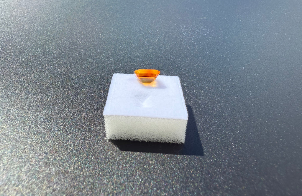Natural Citrine Emerald Cut