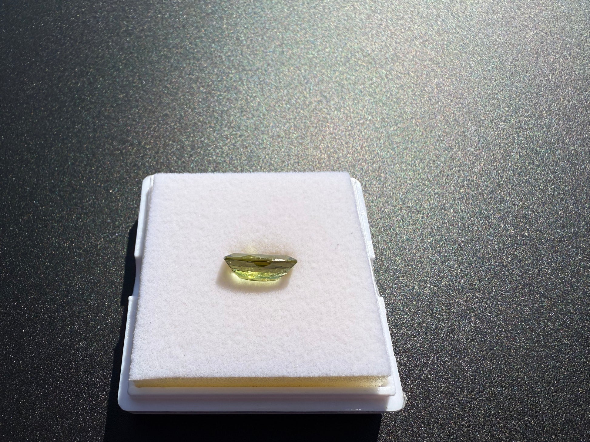 Natural Green Tourmaline Elongated Emerald Cut