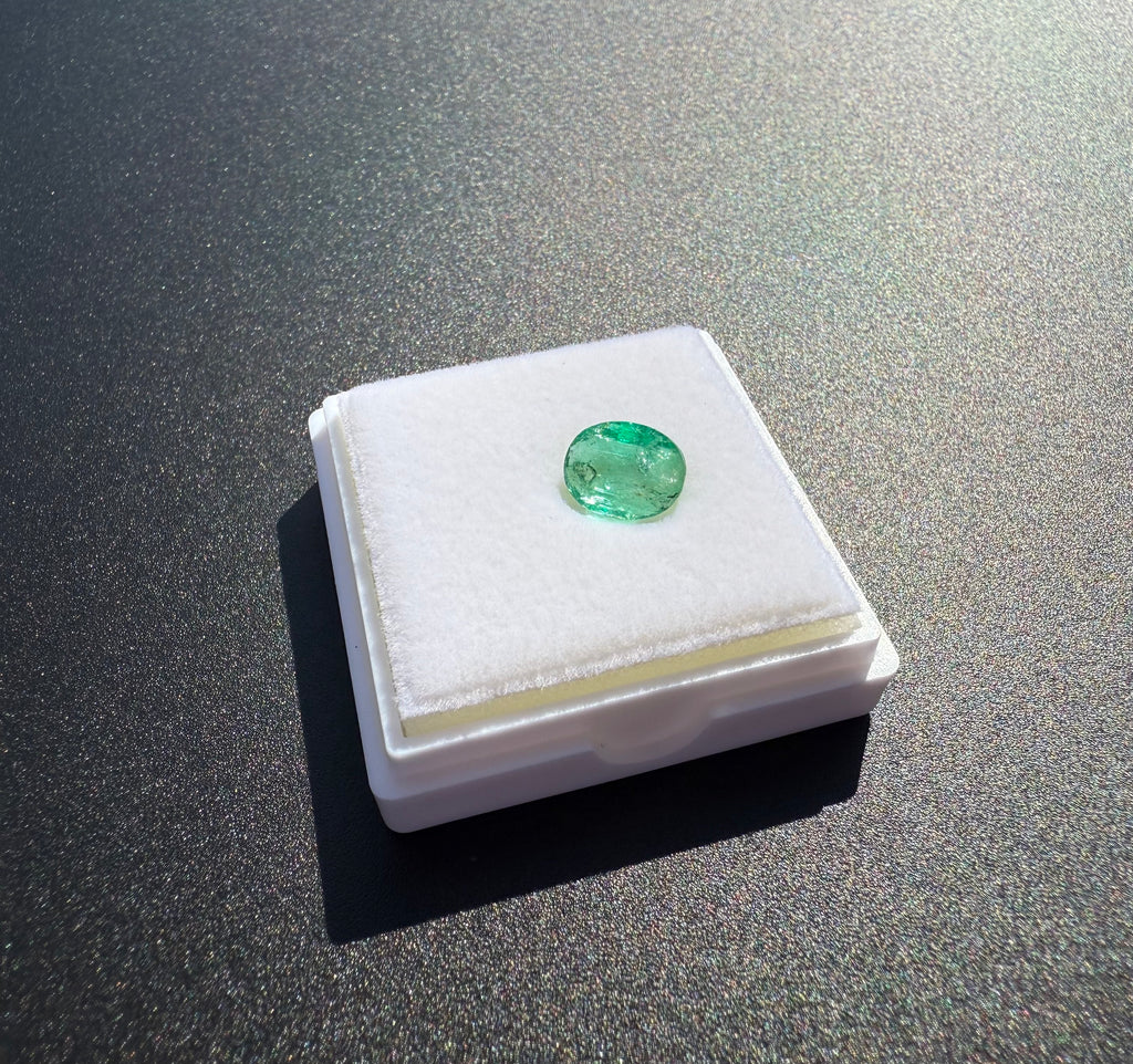Oval Cut Columbian Emerald