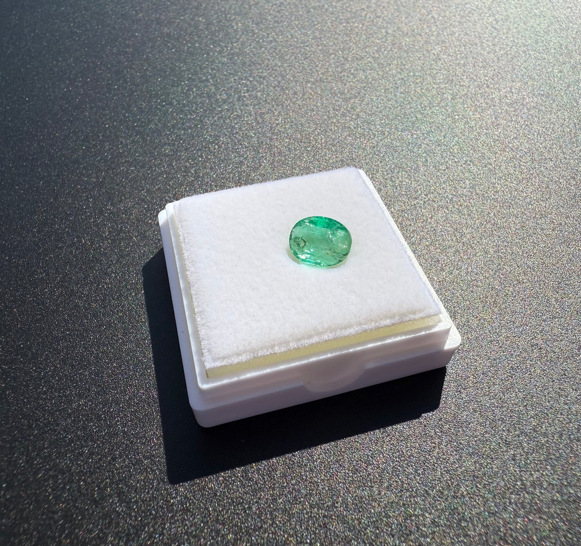 Oval Cut Columbian Emerald