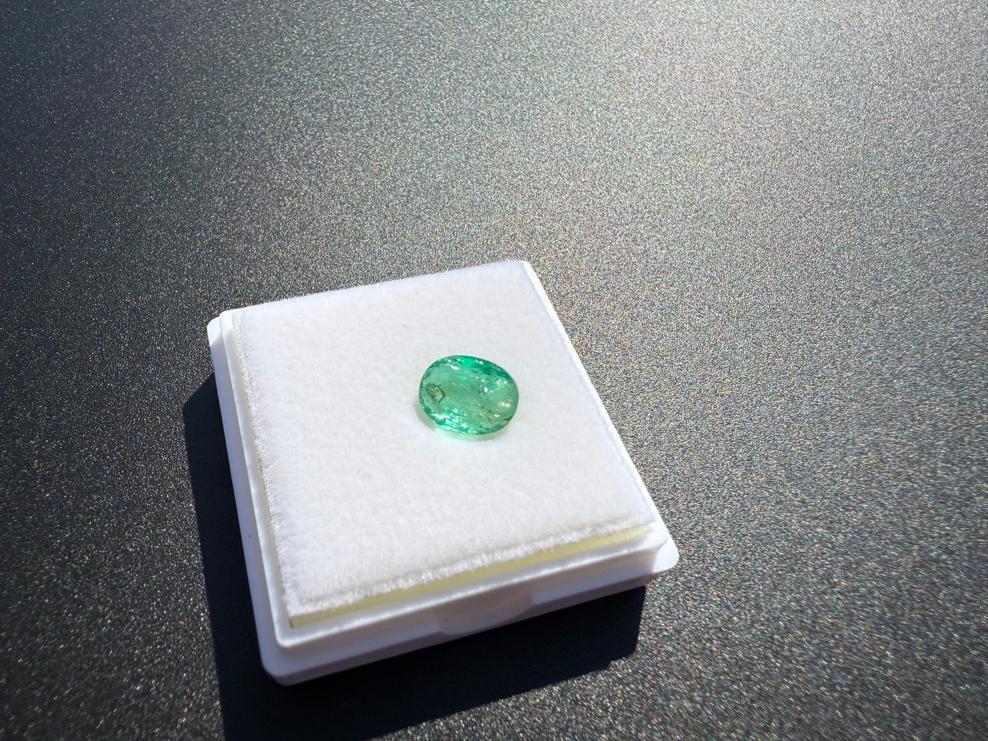 Oval Cut Columbian Emerald