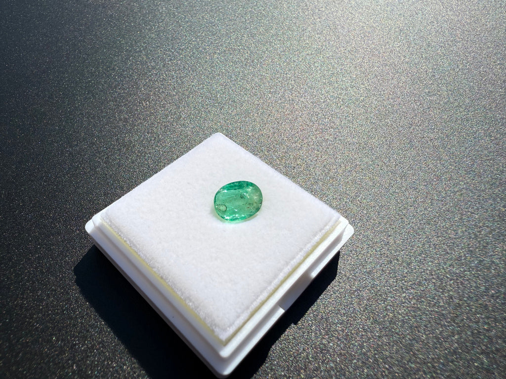 Oval Cut Columbian Emerald
