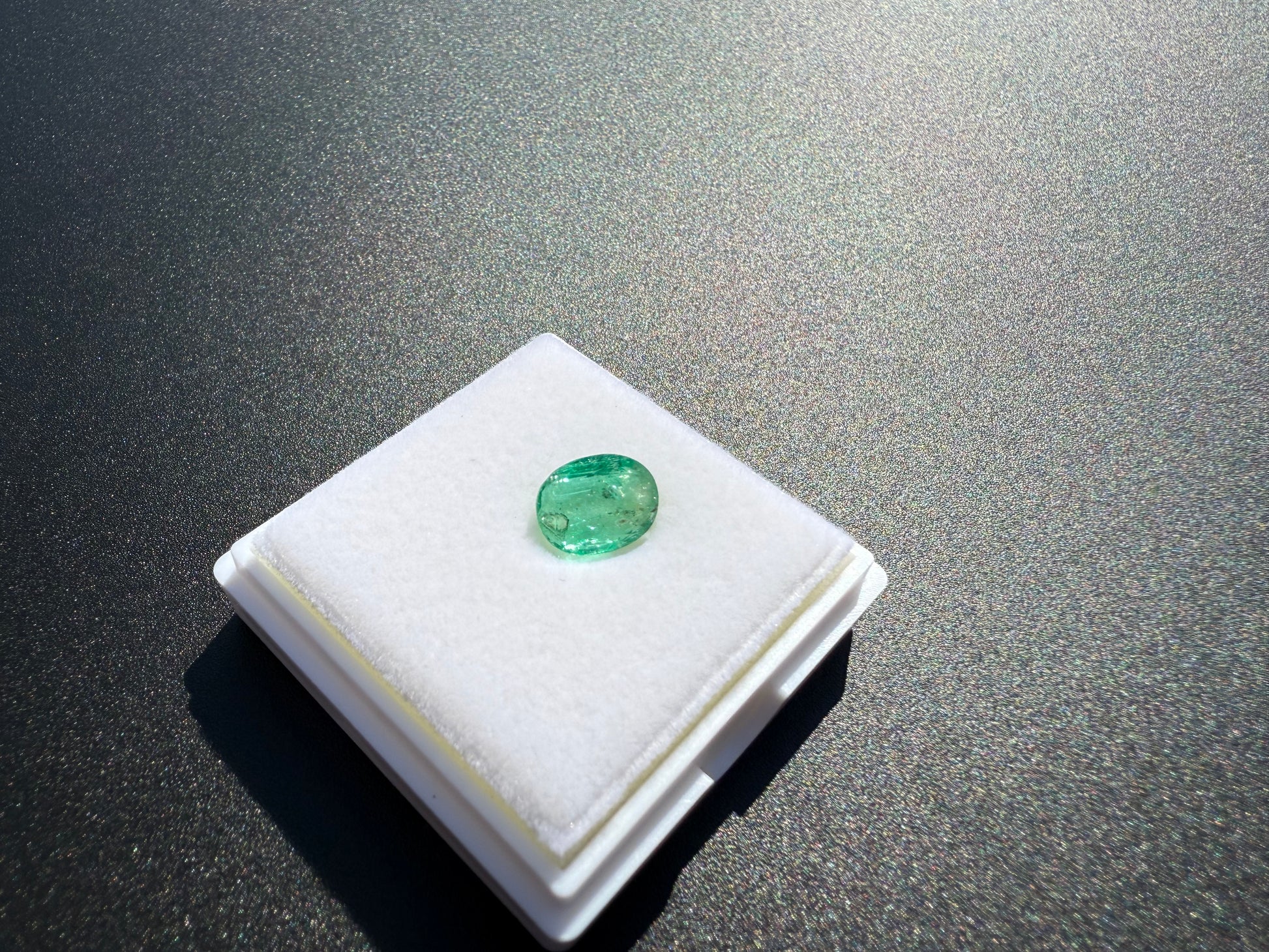 Oval Cut Columbian Emerald