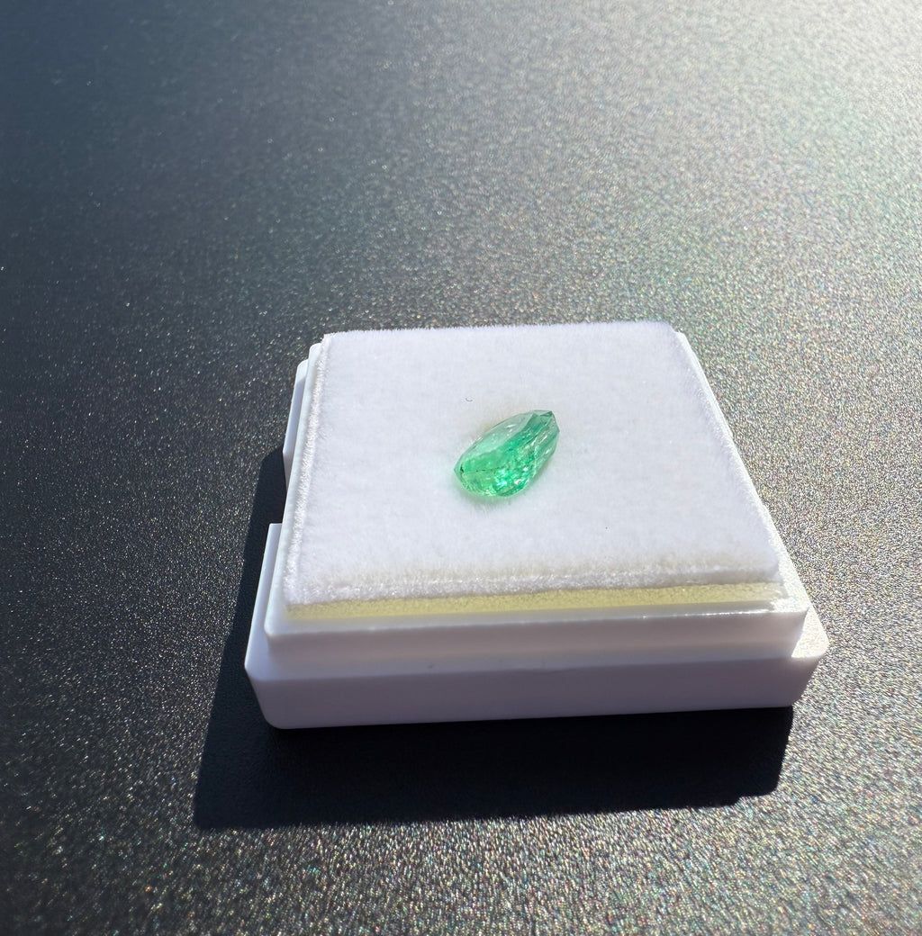 Oval Cut Columbian Emerald