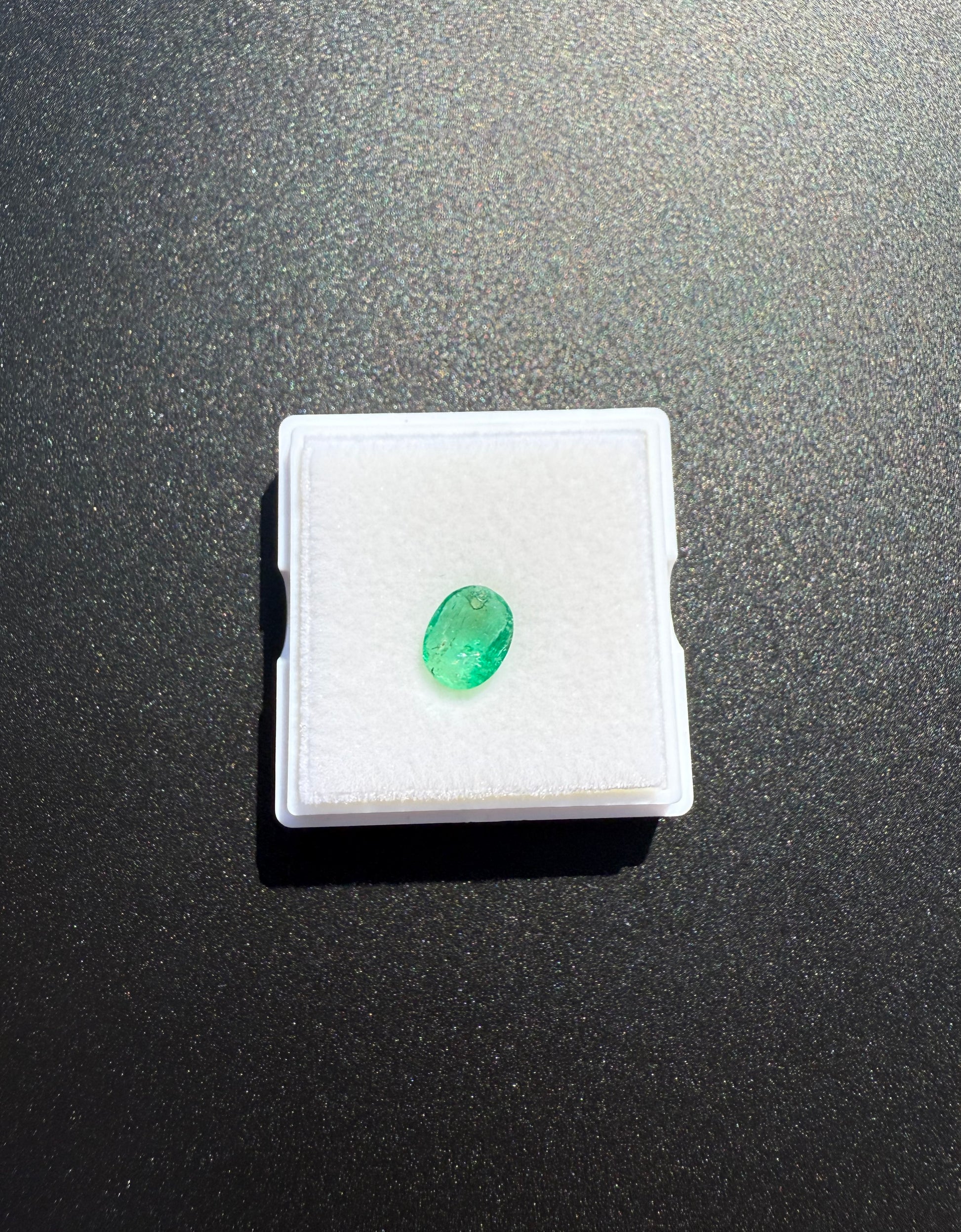 Oval Cut Columbian Emerald