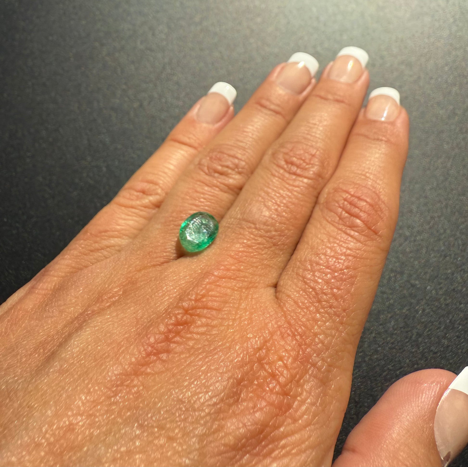 Oval Cut Columbian Emerald