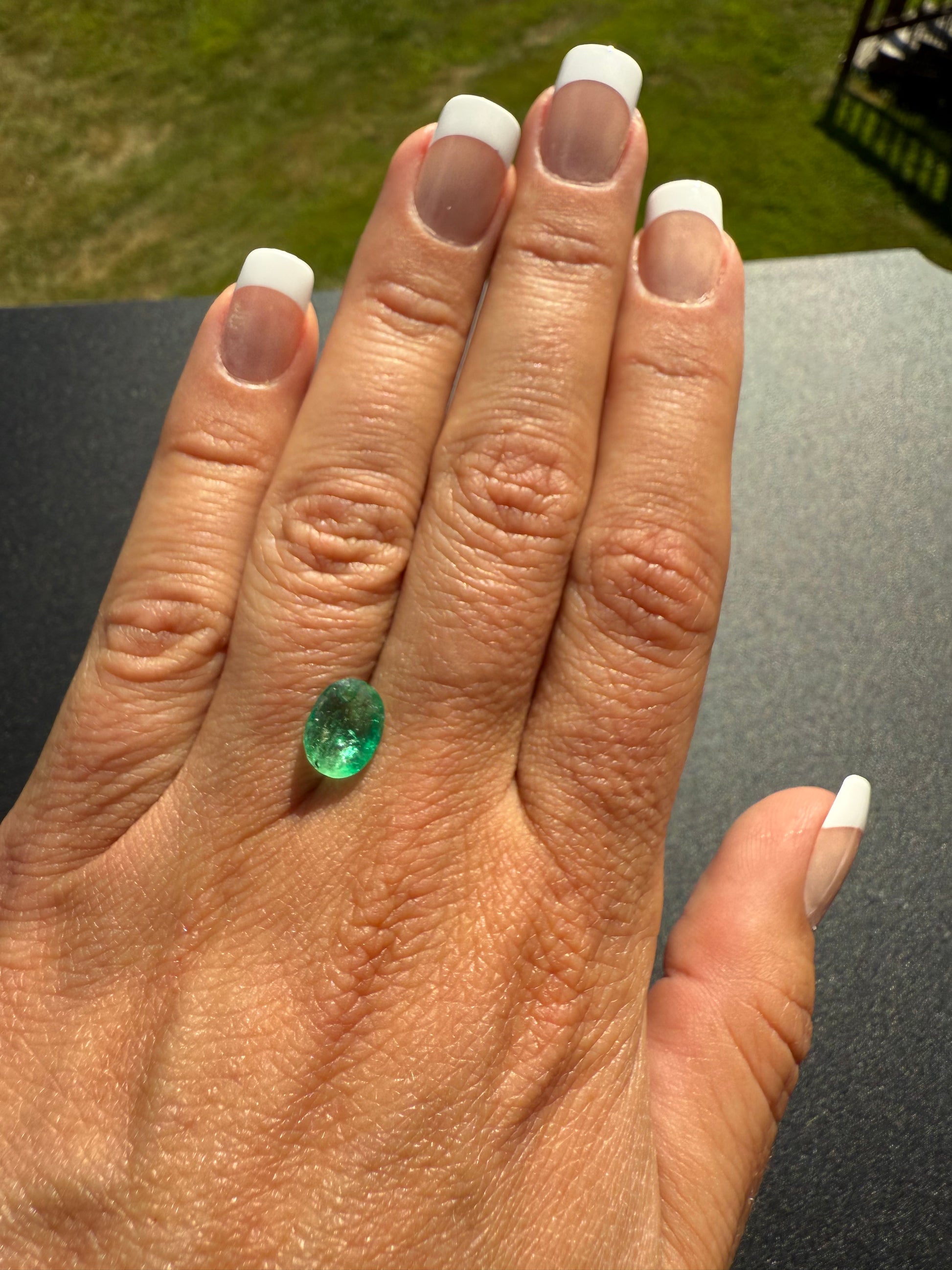 Oval Cut Columbian Emerald