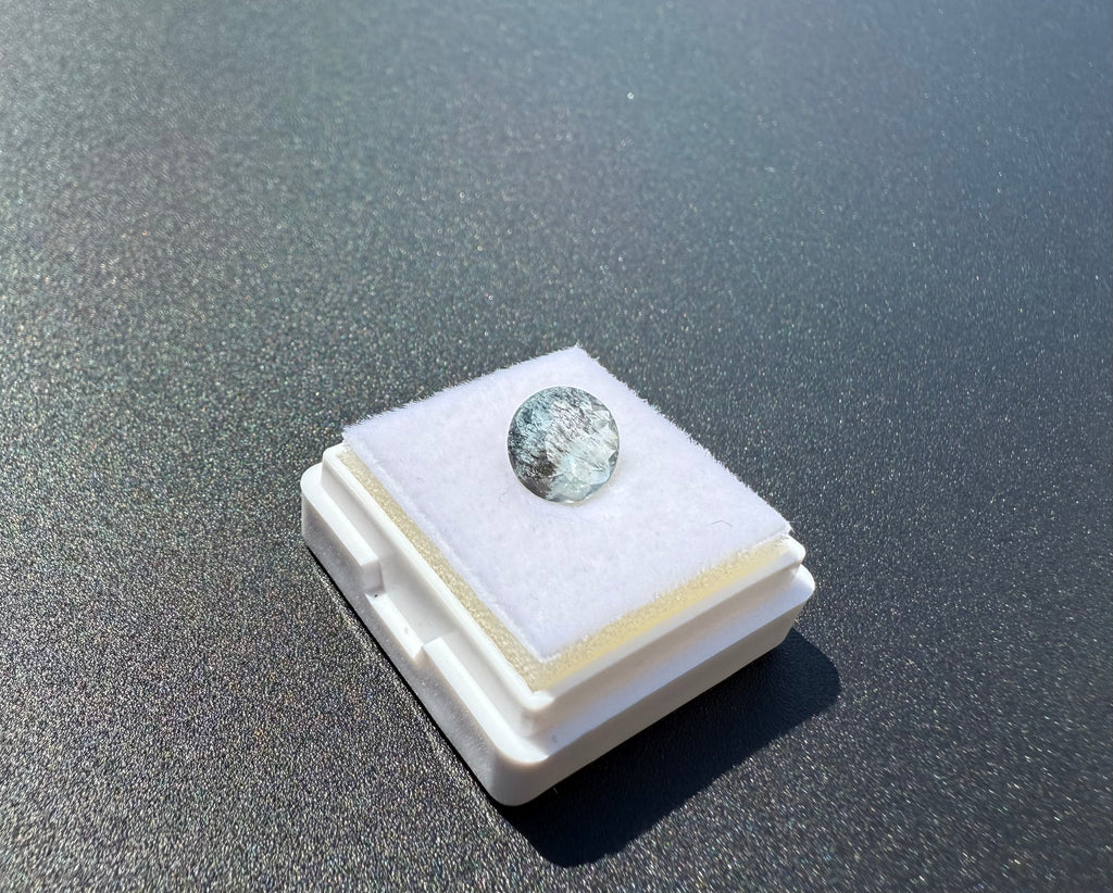 Natural Aquamarine Round Cut