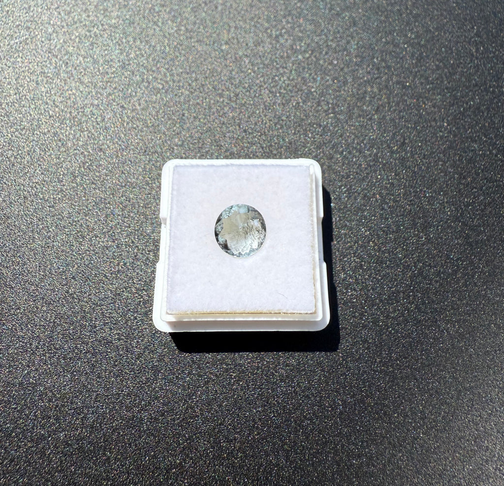 Natural Aquamarine Round Cut
