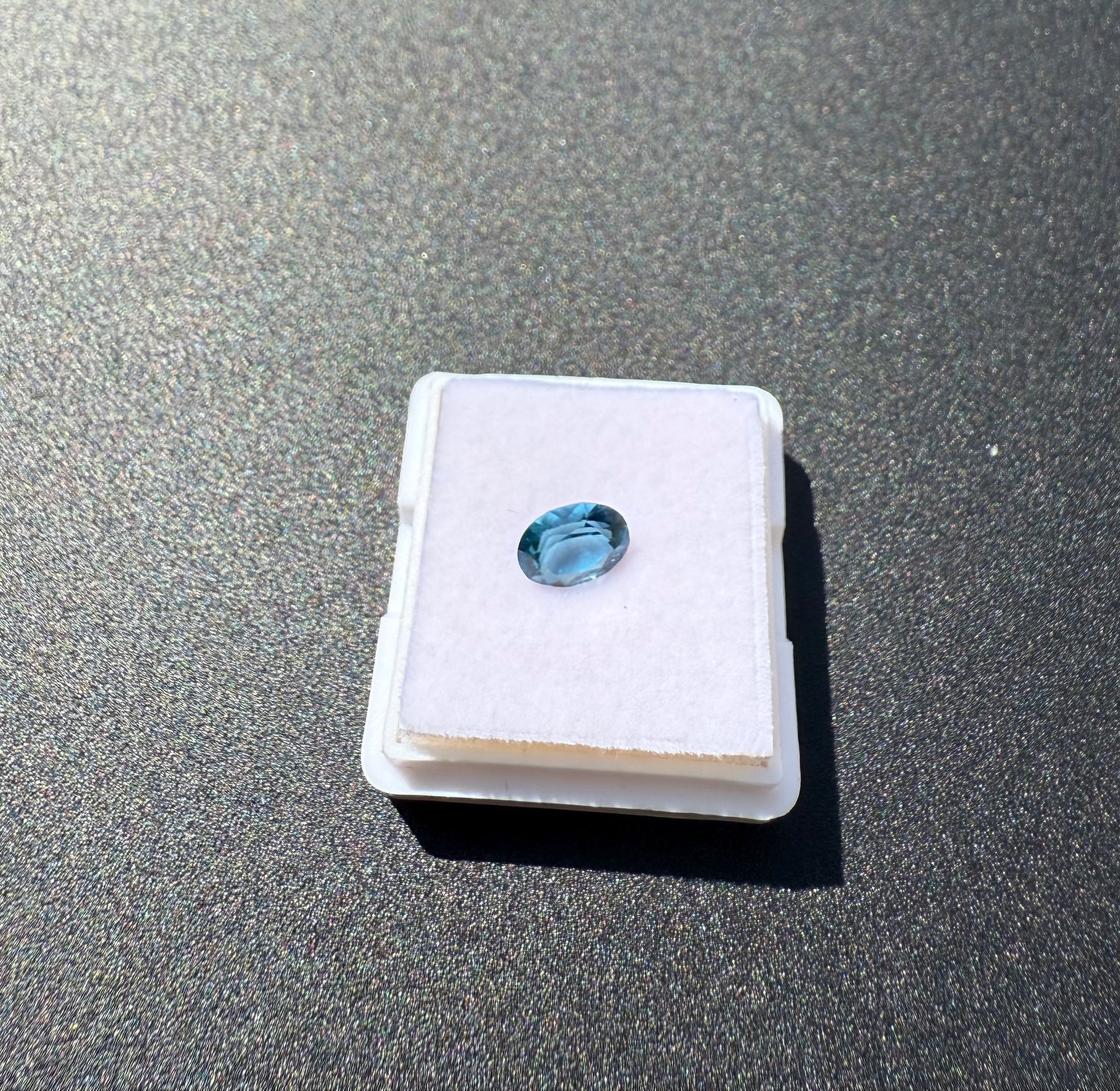 Oval Cut Natural Swiss Blue Topaz