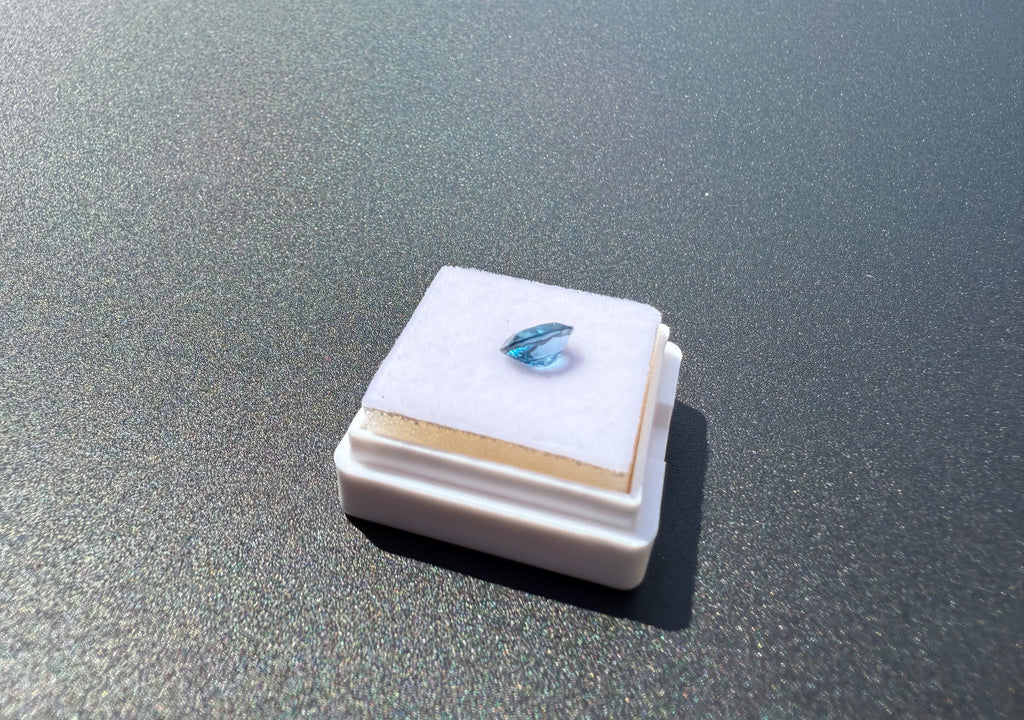 Oval Cut Natural Swiss Blue Topaz