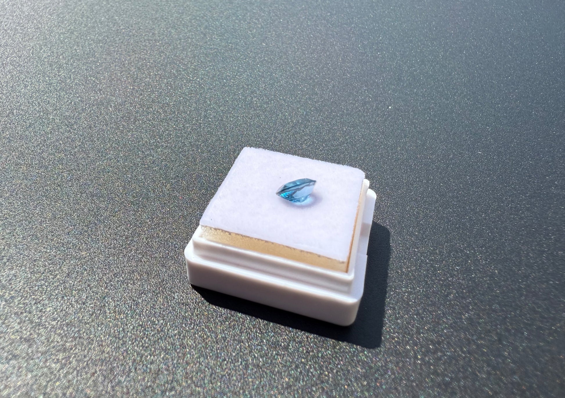 Oval Cut Natural Swiss Blue Topaz