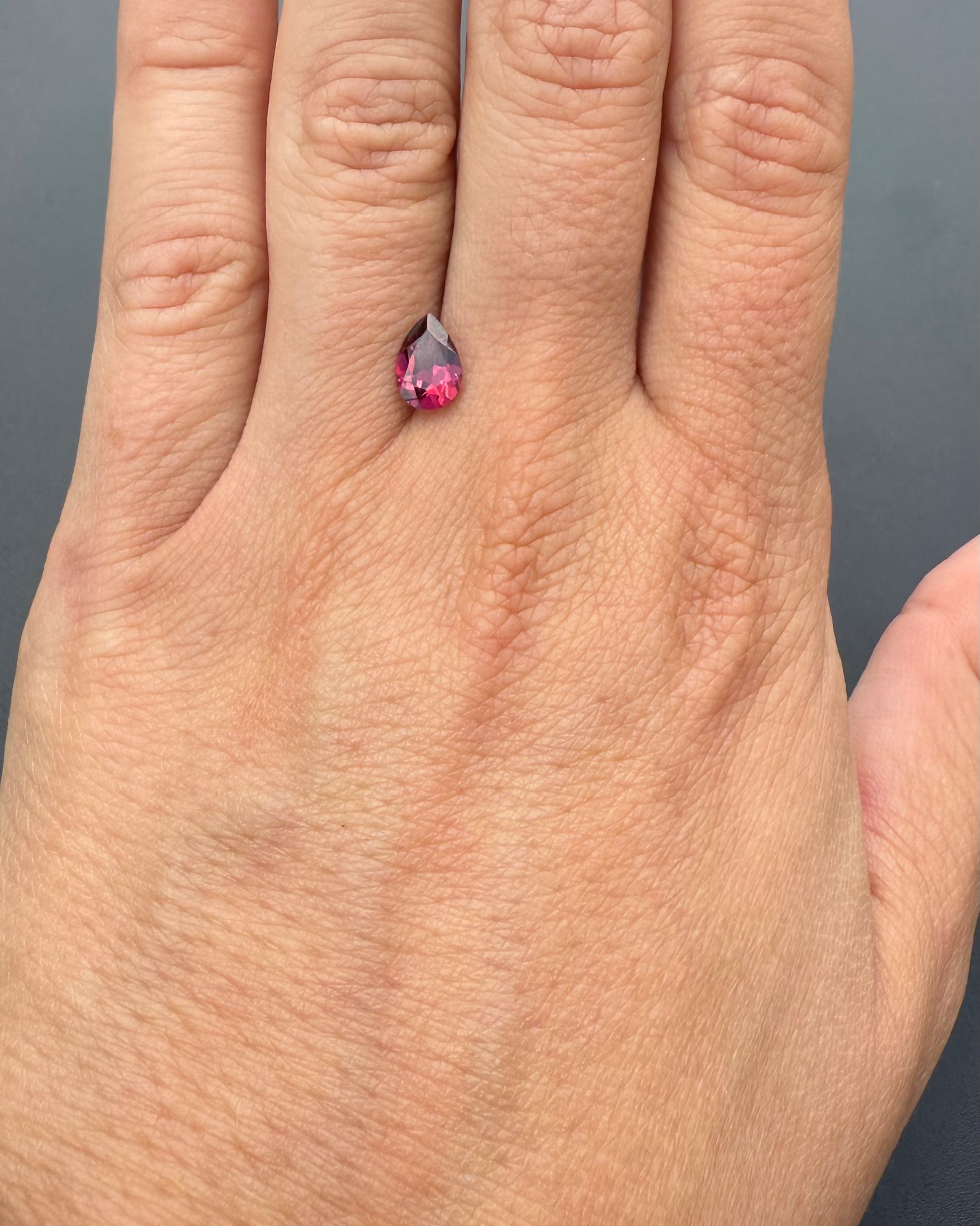 Pear Cut Natural Garnet