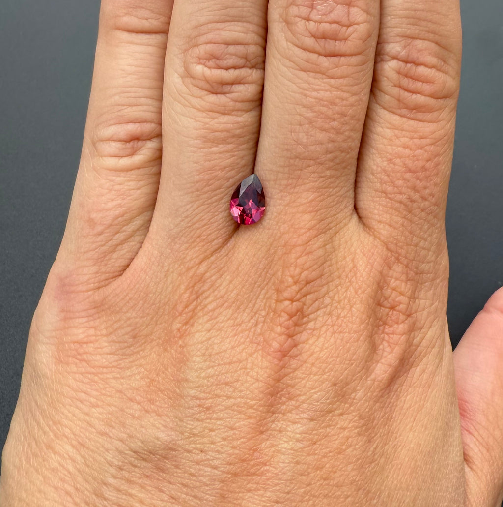 Pear Cut Natural Garnet