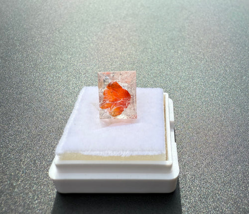 Emerald Cut Hematoid Quartz