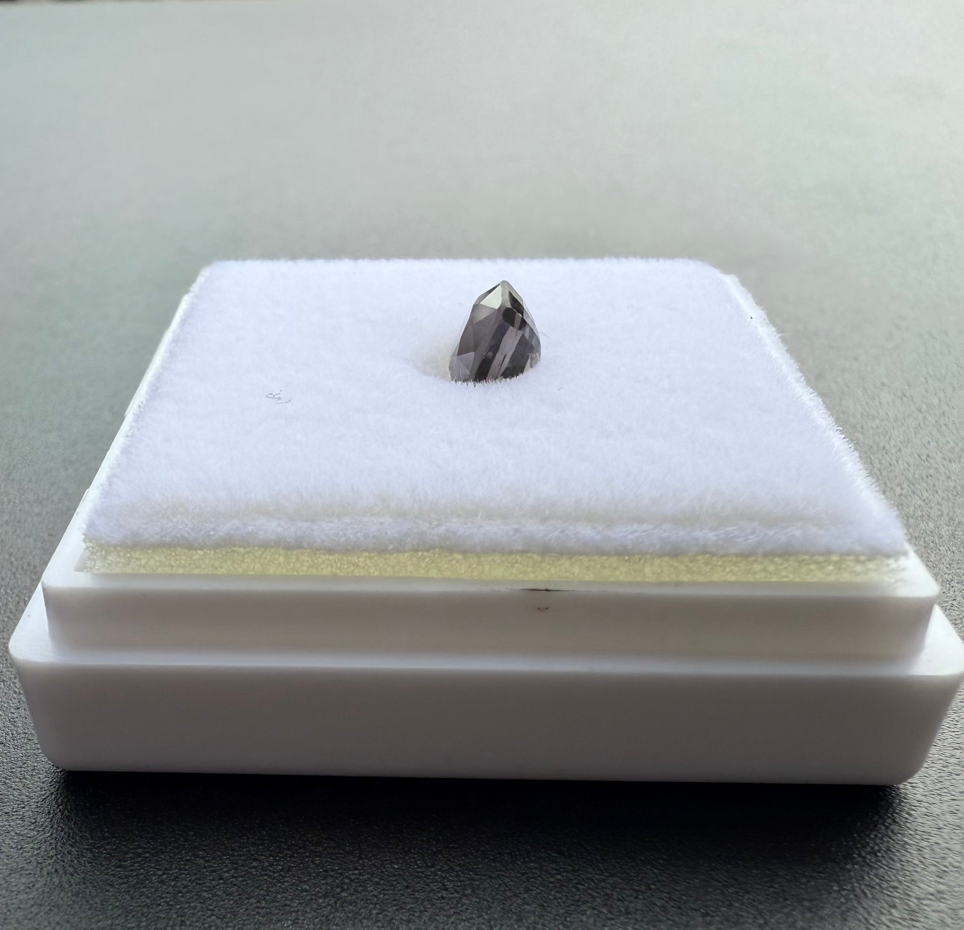 Violet Grey Spinel Cushion Cut