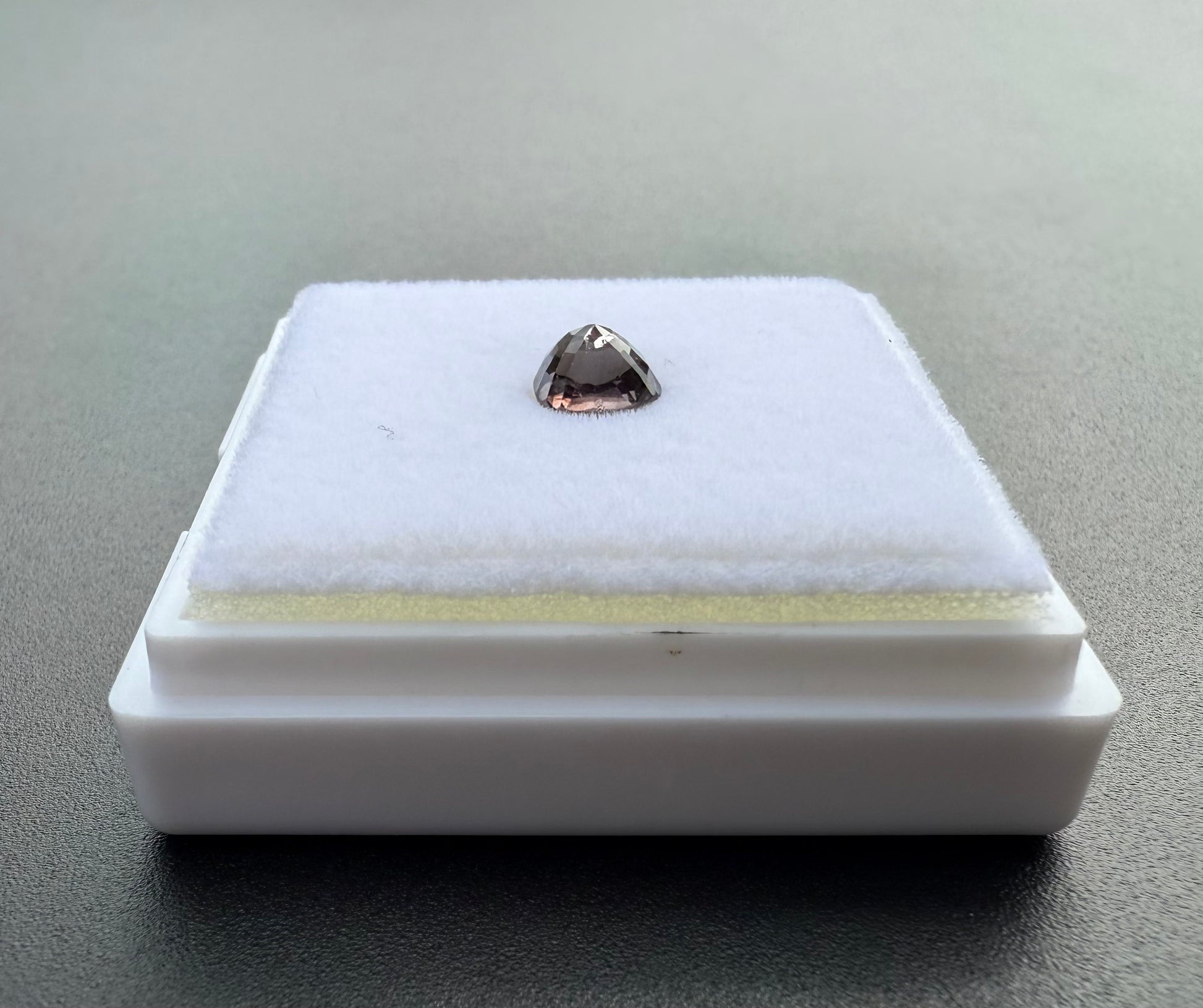 Violet Grey Spinel Cushion Cut